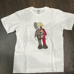 KAWS X Uniqlo Flayed Tee Shirt - Size M